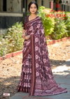Vasudha Vol 2 By Kashvi Dull Moss Daily Wear Saree Exporters In India